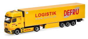 HER961868 - MERCEDES BENZ eActros 600 ProCabin 4x2 mit 3-Achs-Kühlauflieger DEFRU