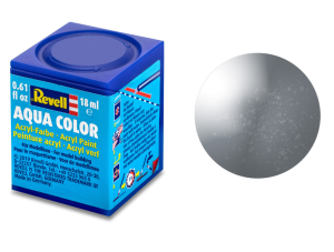 REV36191 - Metallic Eisengrau Acrylfarbe 18 ml Topf