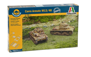 ITA7517 - Panzer Carro Armato M13/40 Schnellmontage zum zusammenbauen und lackieren
