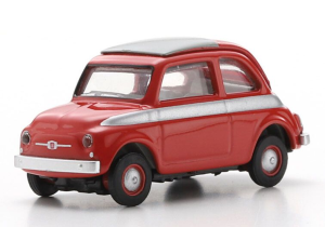 SCH87U00045 - FIAT 500 1968, rot