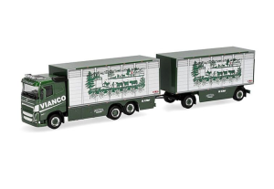 HER320832 - VOLVO FH FD 6x2 Viehtransporter mit 1+1-Achs-Anhänger von VIANCO