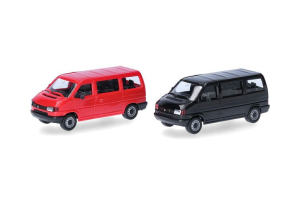 HER012805-003 - VOLKSWAGEN T4 rot und schwarz – 2 Teile zum Zusammenbauen