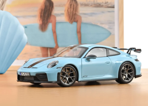 NOREV187000 - PORSCHE 911 GT3 Weissach-Paket 2025, Gulf-Blau