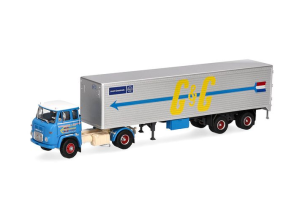 HERMS87MBS026222 - SCANIA Vabis LB 76 4x2 mit 2-Achs-Anhänger von GOEDKOOP und DE GEUS