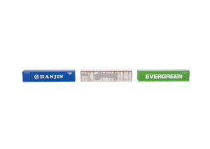 HER066730-002 - Containersets von EVERGREEN – HANJIN – GEALTERT