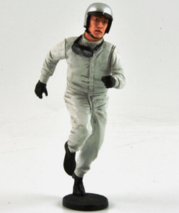 FLM118053-D2 - FIGURINEN: Fahrer Tim am Start mit metallgrauem Helm