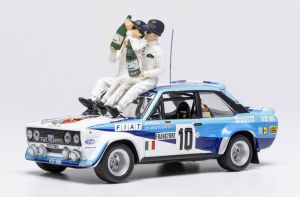 IXOSPRM002-80 - FIAT 131 Abarth #10 Monte Carlo Rallye 1980 mit 2 Figuren W. RÖHRL / C. GEISTDÖRFER