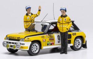 IXOSPRM002-81 - RENAULT 5 Turbo #9 Rallye Monte Carlo 1980 mit 2 Figuren J. RAGNOTTI / J-M. ANDRE