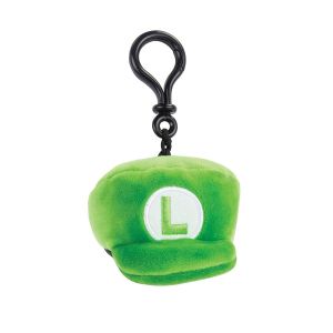 T12964 - MARIO KART Plüschclip - Luigi's Cap