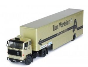 IXOTTR023 - VOLVO F89 4x2 mit Tieflader 1 Achs Team WARSTEINER