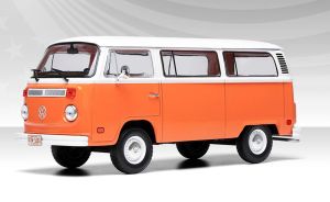 IXO-U24RDC002 - VOLKSWAGEN Bus 1974 Orange und Weiß