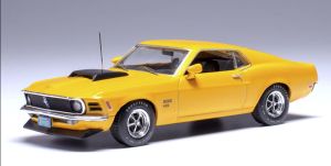 IXO-U43RDC002 - 1970 Ford Mustang Boss 429 Gelb – Bright Yellow – USA Edition