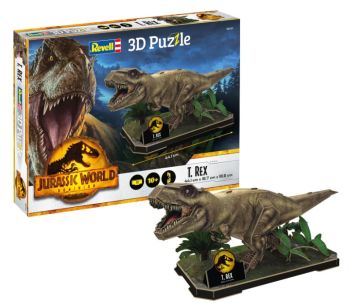 REV00241 - 3D-Puzzle 50 Teile T-Rex Jurassic World