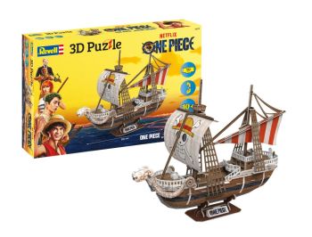 REV00270 - 3D-Puzzle mit 112 Teilen – ONE PIECE – Going Merry