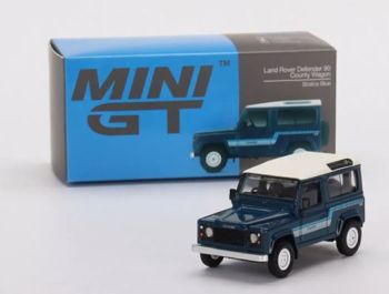 MGT00353-L - LAND ROVER Defender 90 county wagon LHD Blau
