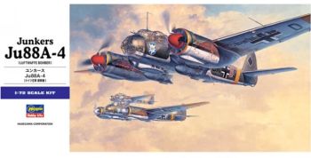 HAW00555 - Flugzeug Junkers Ju88A-4 zum Zusammenbauen und Bemalen.