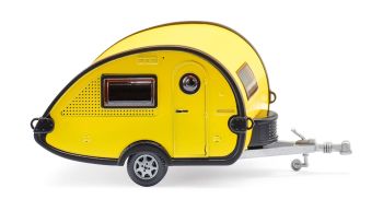 WIK009236 - Wohnwagen gelb und schwarz