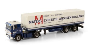 WSI01-3604 - SCANIA 141 4x2 mit 2-Achs-MATERS EXPEDITIE Planenauflieger