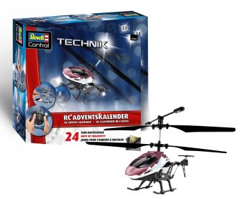 REV01062 - Funkgesteuerter Adventskalender: Hubschrauber 2025 zum Zusammenbauen