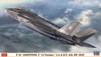 HAW02388 - Jagdflugzeug F-35 Lighting II Typ A JASDF 6. Luftwaffengeschwader 2025 zum Zusammenbauen und Bemalen.