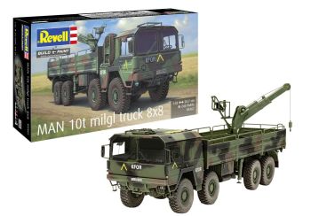 REV03367 - MAN 10T Milgl 8x8 LKW zum Zusammenbauen und Lackieren