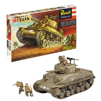 REV03369 - Sherman M4 Panzer – 75 Jahre Modellbau: Zusammenbau und Bemalung