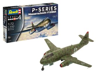 REV03774 - Militärflugzeug MESSERSCHMITT P.1099A - P-Serie zum Zusammenbauen und Bemalen