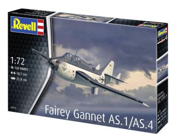 REV03775 - Kampfflugzeug FAIREY Gannet AS.1/AS.4 zum Zusammenbauen und Bemalen
