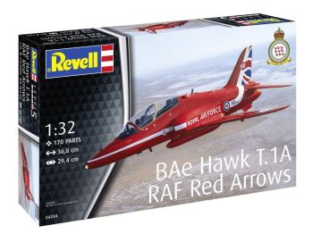 REV04284 - Flugzeug BAe Hawk T.1A – Royal Air Force Red Arrows zum Zusammenbauen und Bemalen