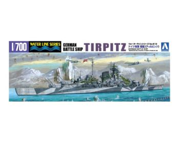 AOS04606 - Deutsches Schlachtschiff Tirpitz zum Zusammenbauen und Bemalen