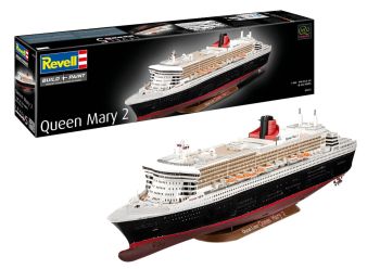 REV05223 - Queen Mary 2 Boot zum Zusammenbauen und Lackieren