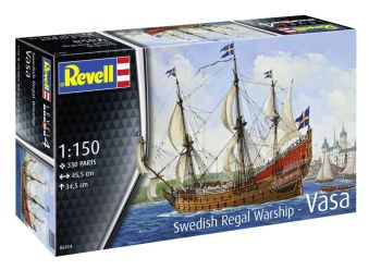 REV05414 - Schwedisches Kriegsschiff – VASA zum Zusammenbauen und Bemalen