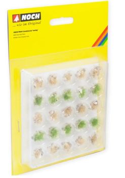 NOC06920 - 25 Grasbüschel 6 mm - steinig