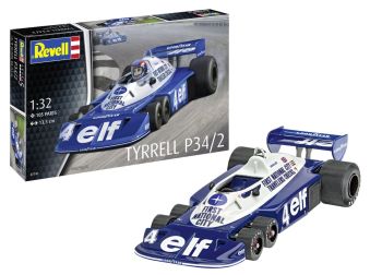 REV07741 - Auto TYRELL P34/2 zum Zusammenbauen und Bemalen