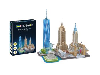 REV00142 - NEW YORK 3D-Puzzle 123 Teile