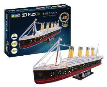 REV00154 - 3D Puzzle Led Edition 266 Teile RMS TITANIC