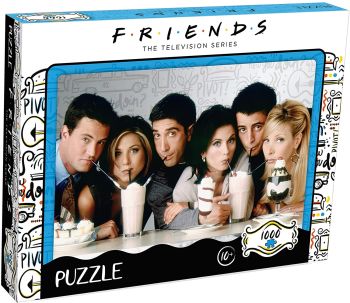 WIN00377 - 1000 Teile FRIENDS Puzzle - Milchshake
