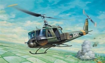 ITA0040 - Hubschrauber UH-1B Huey zum Zusammenbauen und Lackieren