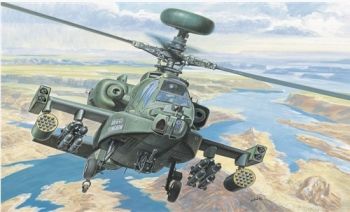 ITA0080 - AH-64D Apache Longbow Hubschrauber zum Zusammenbauen und Lackieren