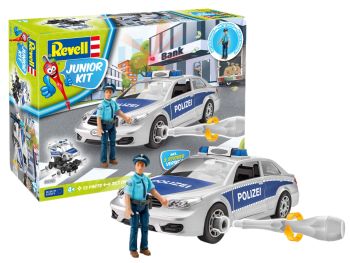 REV00820 - Polizeiauto mit baubarer Minifigur