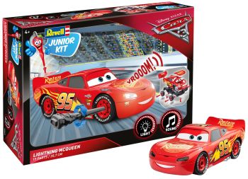 REV00860 - JUNIOR KIT Lightning McQueen 19 Teile zum Zusammenbauen