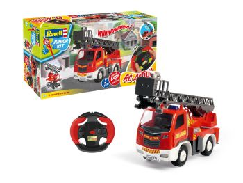 REV00974 - Funkgesteuertes Feuerwehrauto im großen Maßstab zum Zusammenbauen