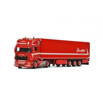 WSI01-1924 - SCANIA R09 Topline 4x2 mit 3-Achs Kühlauflieger "GRUNDHOFER"