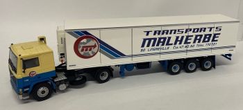 WSI01-3175 - VOLVO F1220 4x2 mit Kühlauflieger 3 Achsen MALHERBE