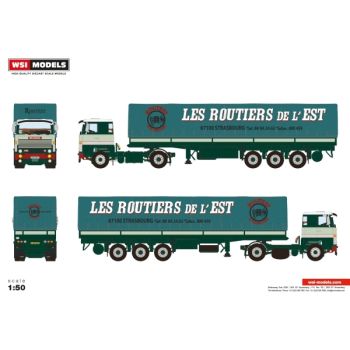 WSI01-3262 - SCANIA 141 mit BOMO 3-Achs-Planenauflieger
