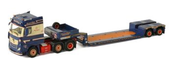 WSI01-3423 - MERCEDES Actros MP4 6x2 mit FRANK WULF 2-Achs-Tieflader