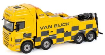 WSI01-3524 - SCANIA R6 Topline 8x4 Abschleppwagen Falkom VAN EIJCK