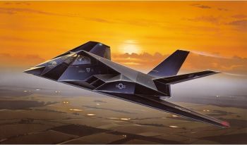 ITA0189 - Bauen und bemalen Sie den Kampfjet F-117A Nighthawk