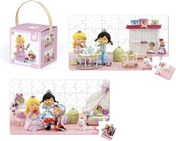 JAN02770 - Puzzle 24 und 36 Teile Rose spielt die Prinzessin