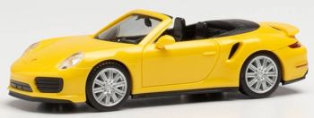 HER028929-002 - PORSCHE 911 Turbo Cabriolet gelb